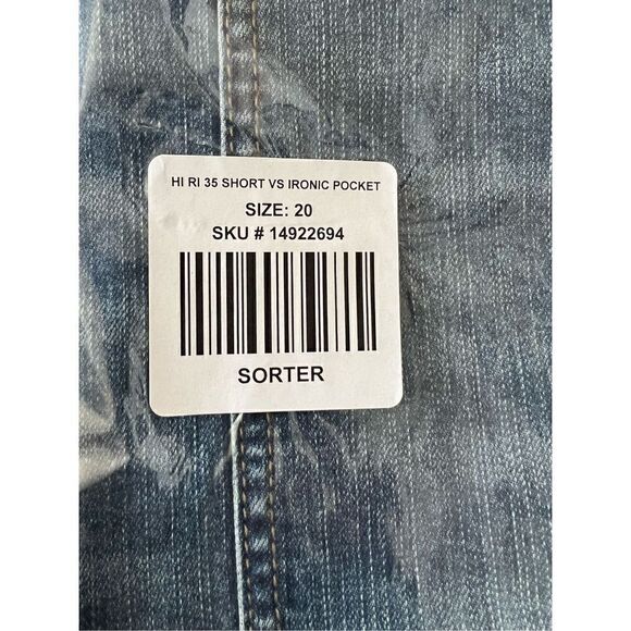 TORRID 3.5” STRETCH HIGH-RISE SHORT SZ 20 - Picture 6 of 6